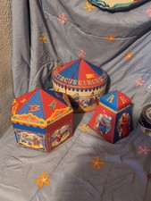 Punch Studio Nesting Boxes Carousel Circus Ne...