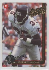 1991 Action Packed Rookies Gold Mike Pritchard #12G 6z1