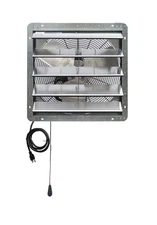ILG8SF20V-T 20 inch Shutter Exhaust Attic Garage Grow, Ventilation Fan with 3...