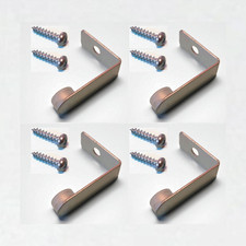 1x - 8x Glasplattenhalter für IKEA MALM, HEMNES | Ersatzteile 10003193 + 109560