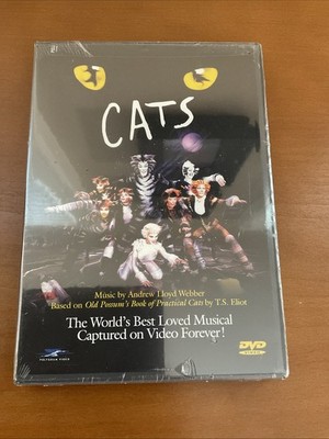Cats: The Musical (DVD, 1998) Andrew Lloyd Webber. Brand New Sealed.