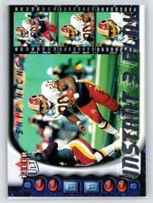 Skip Hicks 2000 Ultra Instant Three Play #14 IP Washington Redskins