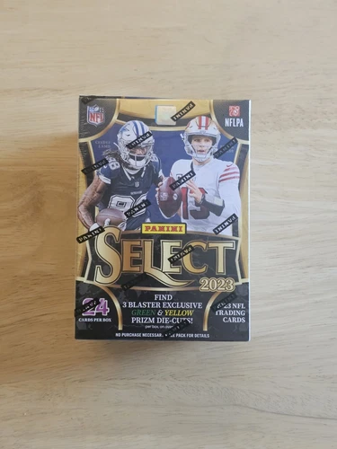 NFL Panini Select 2023 Blaster Box  Football Green and Yellow Sealed