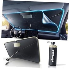  True Dual-Layer Heat Shield  Windshield Sun Shade Umbrella - Protect Medium