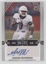2022 Leaf Draft Auto Sincere McCormick #BA-SM2 Auto 0ut