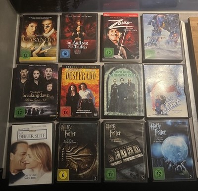 DVD-Konvolut: Klassiker & Blockbuster (Harry Potter, Zorro, Desperado uvm.)