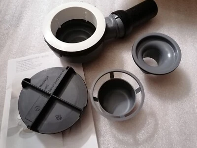 Dallmer ORIO Siphon 60 mm DN40 Ablaufgarnitur Dusche Duschablauf flach waagrecht