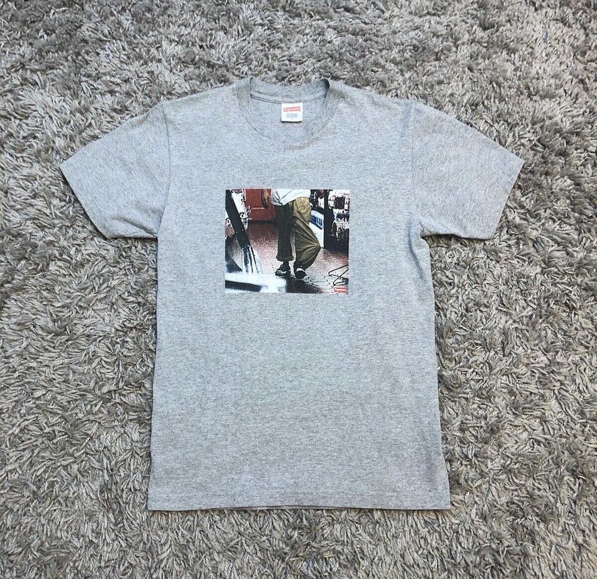 【新発売】 Heather 40oz SS15 Clark Larry Kids Supreme Gray Shirt T その他
