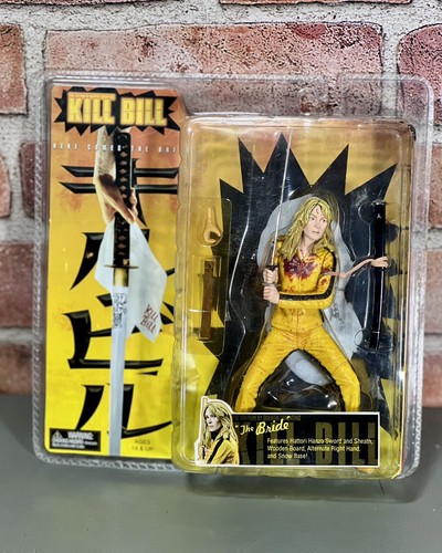 Juego de figuras de acción NECA Kill Bill The Bride and Go-Go nuevo - Imagen 4 de 12