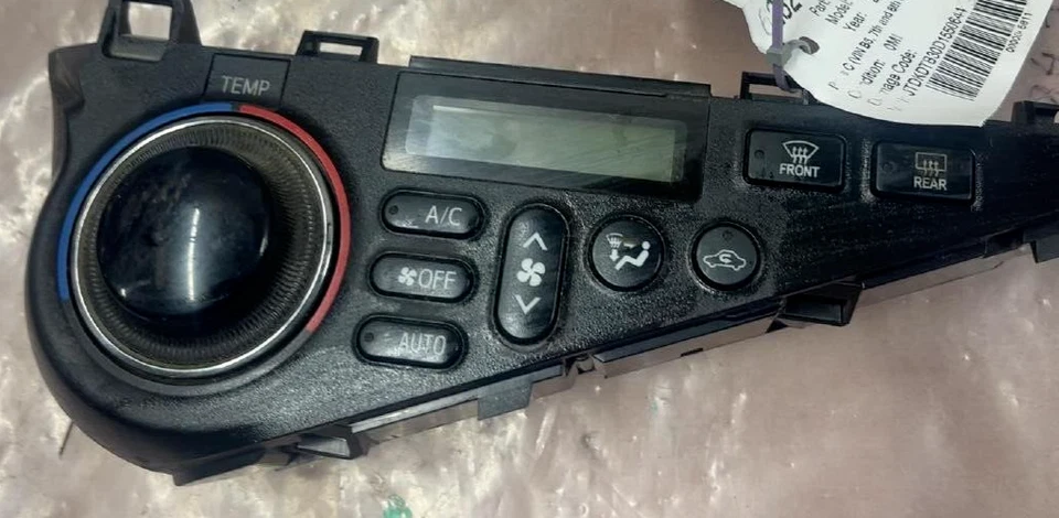 12-14 TOYOTA PRIUS SERIE C Calentador/Selector CA CONTROL DE TEMPERATURA I.D.55900-52740 OEM Foto 4 de 4