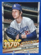 2020 Topps Decades Best Pitchers Don Sutton #DB-39