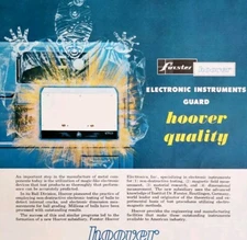 1961 Hoover Ball Bearing Co Advertisement Genie Electronic Instruments DWBB12