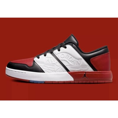 Nike Air Jordan NU Retro 1 Low Varsity Red Black Sneakers DV5141