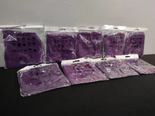 Lot (9) Purple Original Multifunctional Seamless Wear One-Size Head Face Wrap