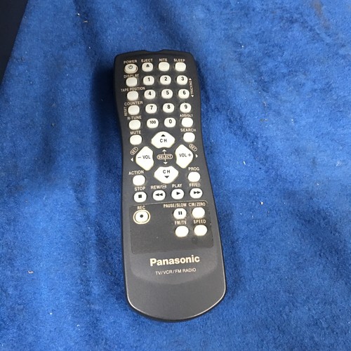 VTG Panasonic TV VCR Combo 13" PV-C1321 CRT Gaming Television FM Radio W/ Remote - Picture 8 of 8