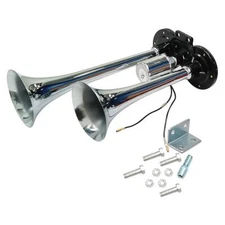 Dual Trumpets Super Loud Car Electric Horn 1000DB 12V Truck Boat Train Speaker
