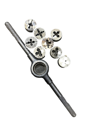 GTD 1-1/2” Die Stock Wrench Handle 1853 Greenfield Tap Die Machinist Tool Maker