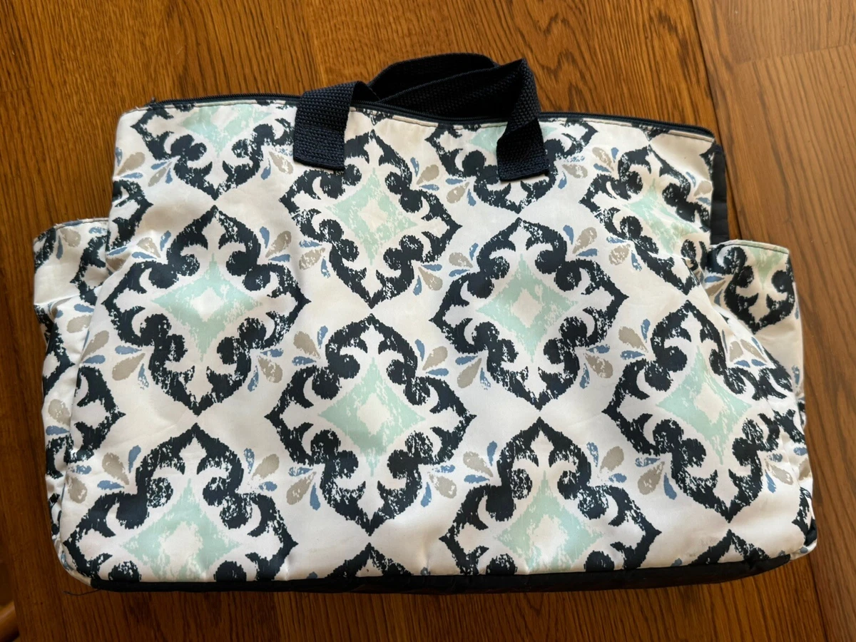 Thirty One Soft Side Tote Bag Insert 31 Zipper Organizing