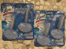 LOT OF 2 PACKS Toilet Freshener Automatic Bowl Hanging Cleaner Ocean Fresh Scent