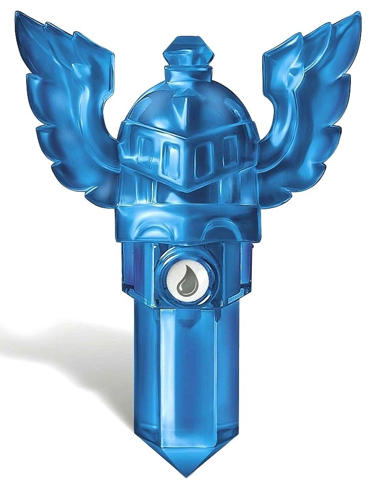 Water Flying Helmet Frost Helm Crystal Skylanders Trap Team WiiU