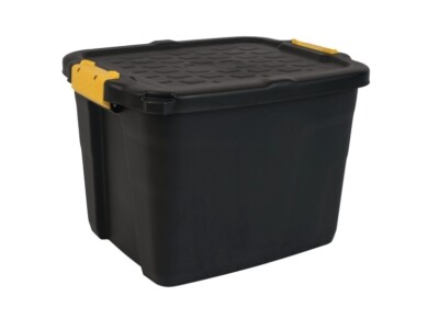 Strata Heavy Duty Aufbewahrungsbox, Secure Stackable Case- 42 Liter - 50x40x35cm