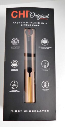 Chi Original Digital 1.25” Wideplates New Open Box