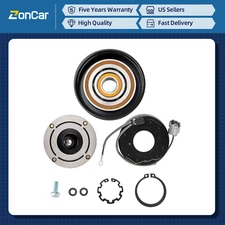 FOR 2003 - 2007 HONDA ACCORD 4CYL 2.4 NEW AC COMPRESSOR CLUTCH KIT PULLEY COIL