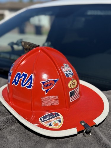 FLORIDA GATORS CUSTOM FIREFIGHTER HELMET - Picture 14 of 18