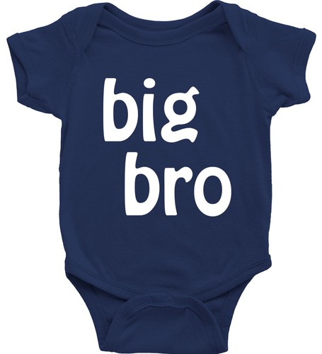 Infant Baby Bodysuit One-Piece big bro Graphic Cute Sarcastic Big Brother - Picture 14 of 15