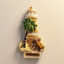 Bahamas Alberi di Cocco Tartarughe Marine Souvenir Turistico Resina 3D Frigo Calamita Artigianale