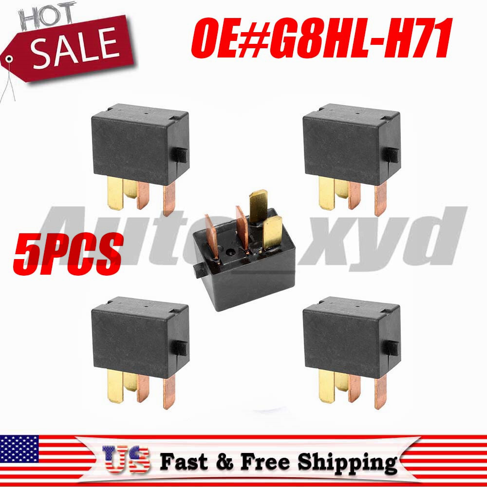 5x AC Compressor Relay G8HL-H71 Fit For Honda Odyssey