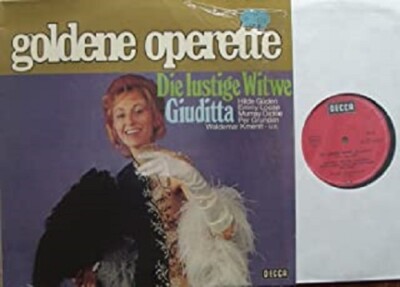goldene operette-Die lustige Witwe/Giuditta,LP