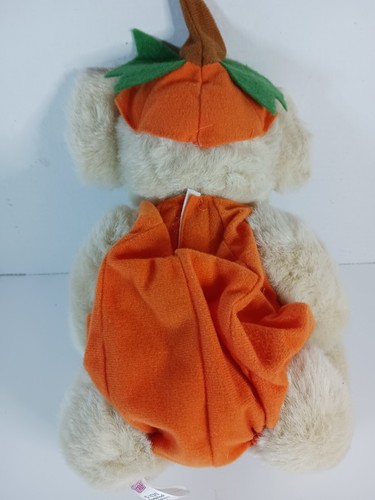Zuckerhut Kürbis Teddybär Halloween Plüschtier Stofftier - Bild 2 von 5