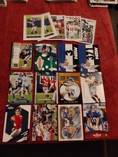 Eli Manning , Giants . NFL FHOF. NM 17 card lot , 16 singles .Years 2005 - 2011 