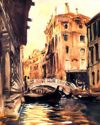 Ponte Della Canonica 1903 Painting by John Singer Sargent 8x10'' Art Print