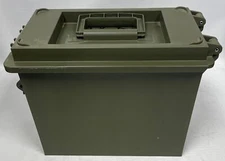 Polymer Ammunition Field Box Can Carrying Case Organizer Heavy Duty Storage