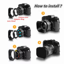 Camera Lens Hoods 39 mm To Fit Lens Front for sale