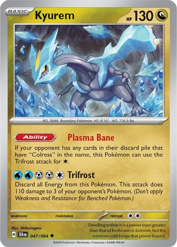 Kyurem 047/064 Sv: Shrouded Fable