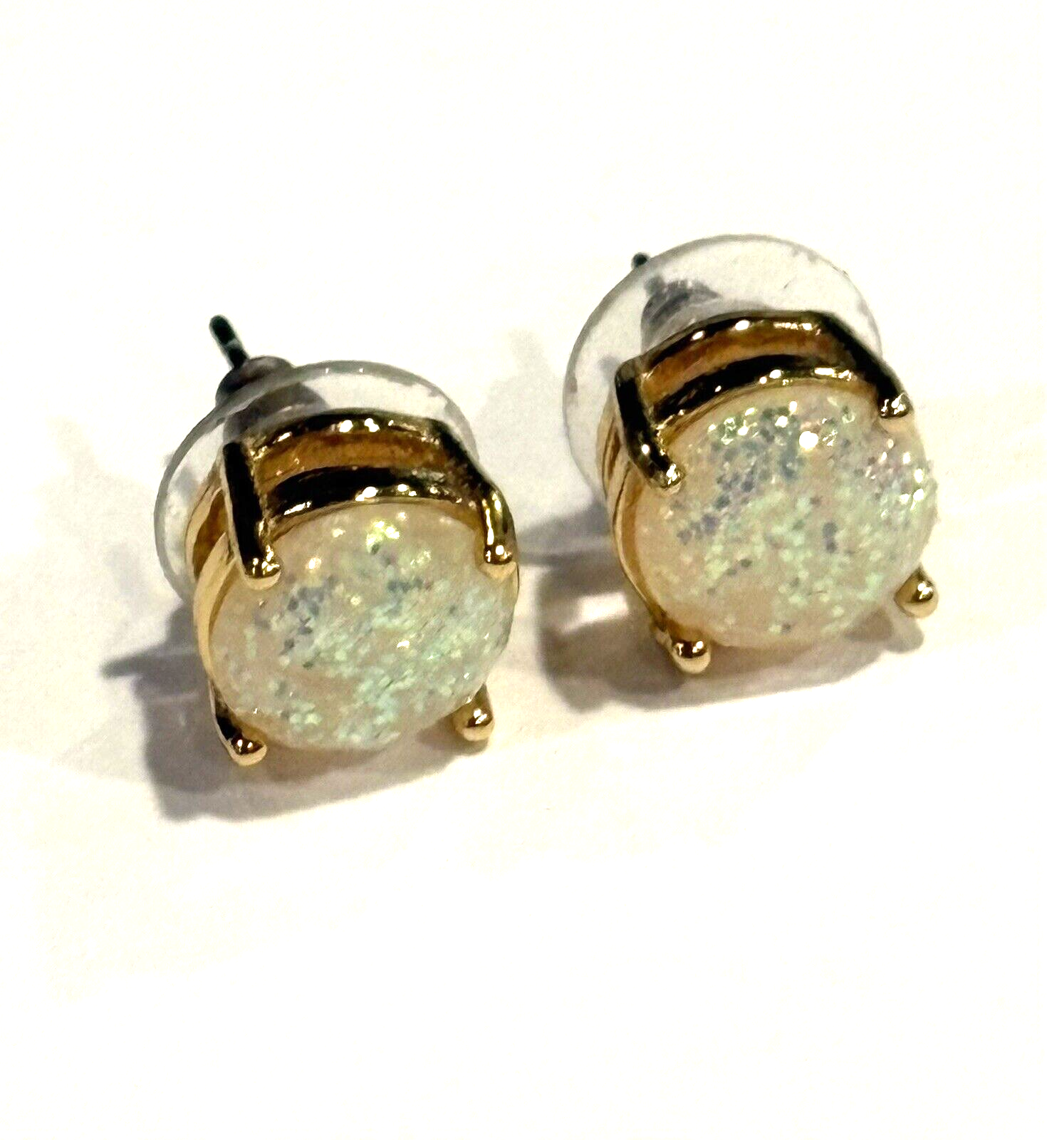 Kendra Scott Goldtone Irridescent Drusy Stud Earrings