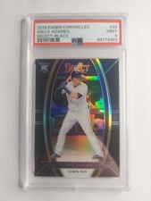 2018 Panini Chronicles Select Black Prizm Willy Adames RC Rookie /25 PSA 9 MINT