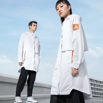 adidas Myshelter Rain.RDY Parka Regenjacke Windrunner Sport Jacke UVP 312  