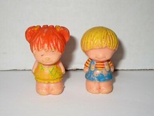 Vintage 1975 Tree Tots Family Boy Chip Girl Honey Figures Kenner Custom OOAK