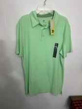 All In Motion XXL Green Moisture Wicking Polo NWT Active Wear Shirt