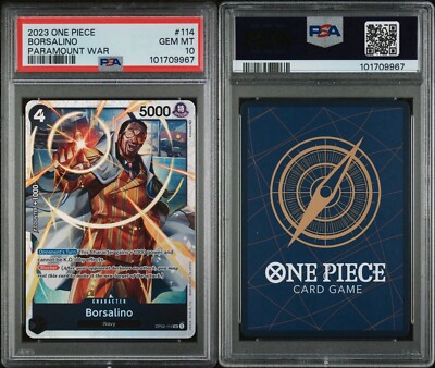 Borsalino OP02-114 from Paramount War () – Pokémon card