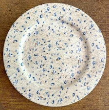 Nautica Bermuda Tableware CALICO Pattern 8.25” Salad Plates Set of SIX
