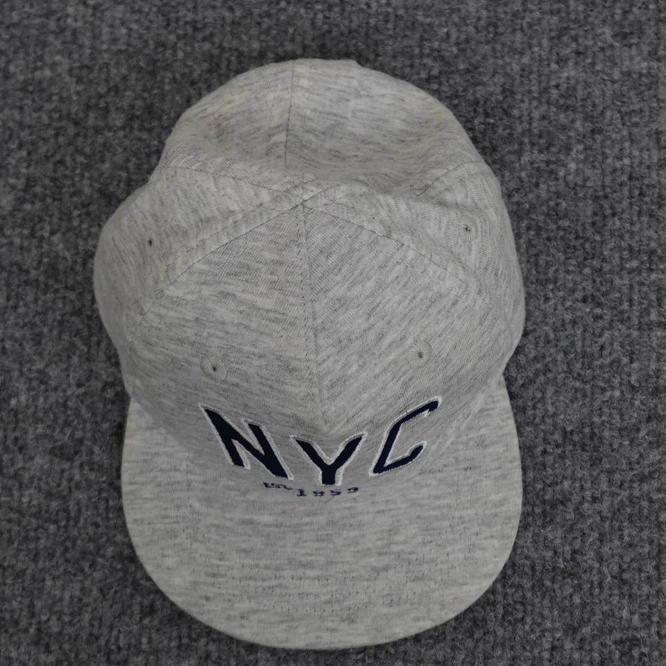 NYC Hat Cap Toddler Stretch Gray Cotton Fleece Boys New York City  H&M - Image 2 of 4