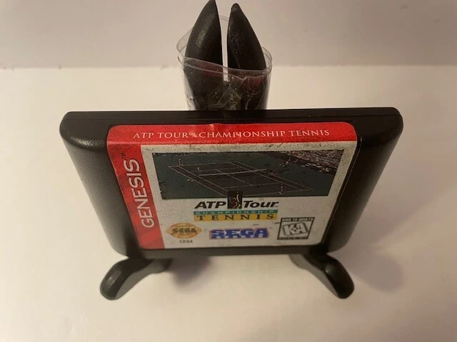ATP Tour Championship Tennis (SEGA Genesis) Cleaned Tested Working - Image 2 of 4