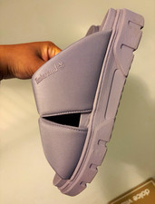 Timberland Purple Slip-On Slide Sandals Logo Synthetic Upper US 9 EU 40 UK 7