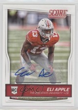 2016 Score Rookies Signatures Eli Apple #414 Auto 2r5