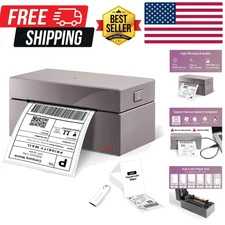 Thermal Shipping Label Printer, 4x6 Label Printer for Small Business, High Sp...
